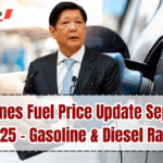 Philippines Fuel Price Update September 2025 – Gasoline & Diesel Rates