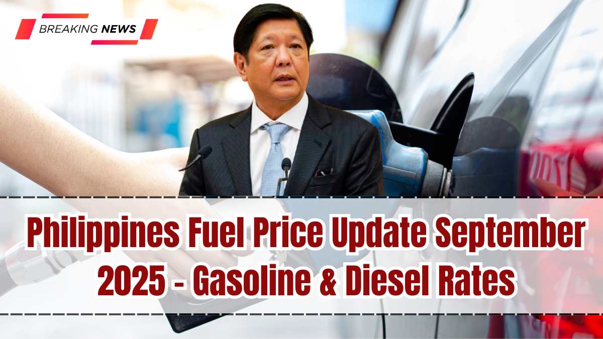 Philippines Fuel Price Update September 2025 – Gasoline & Diesel Rates