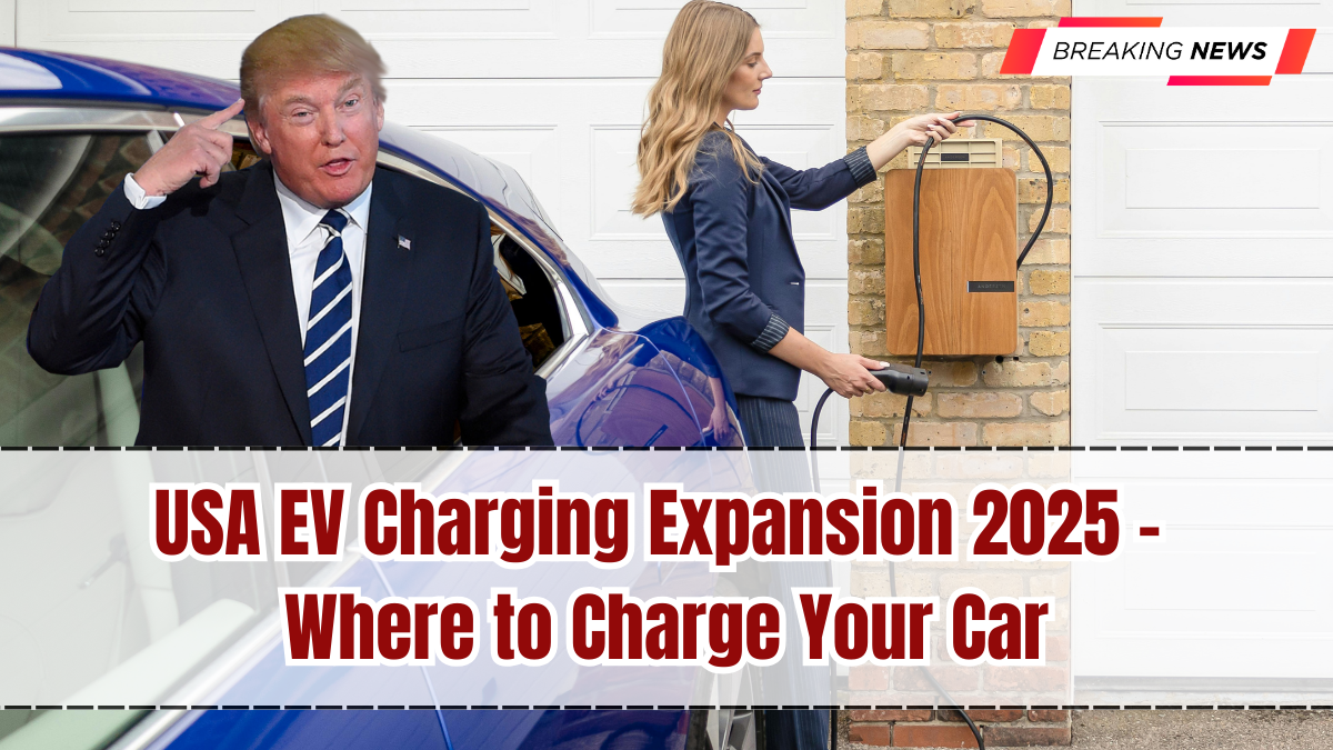 USA EV Charging Expansion 2025 – Where to Charge Your Car